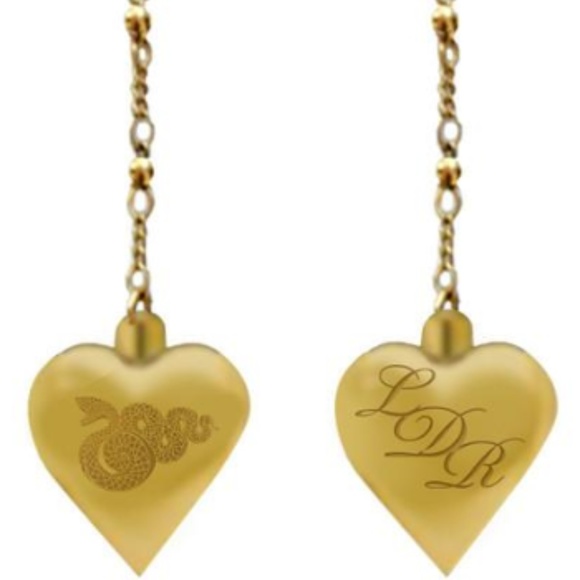 Ldr Lana Del Rey Gold Necklace 